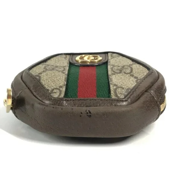 GUCCI GG Shelly line Ophidia Key Chain Wallet Coin Compartment coin purse - Picture 6 of 14